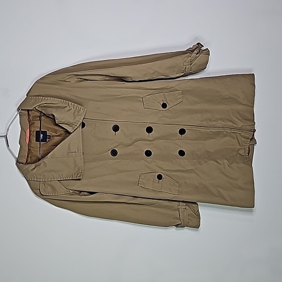Gap tan xs button up light coat - Picture 1 of 6